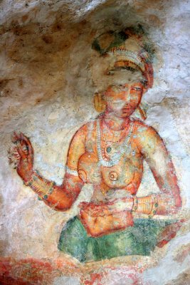 Frescoes, Sigiriya