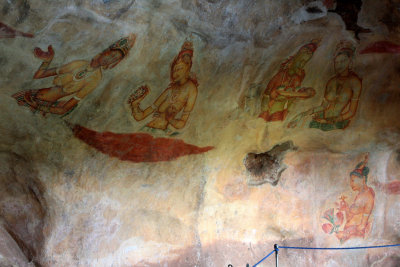 Frescoes, Sigiriya