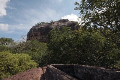 Cistern Rock, Sigiriya