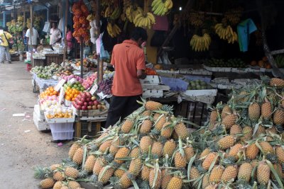 Street market, Kandy