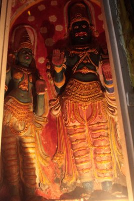 Hindu side of Lankatilaka Temple