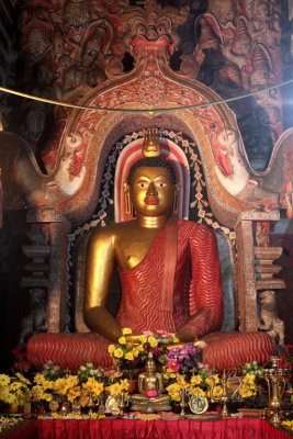 Image of Buddha,  Lankatilaka Temple