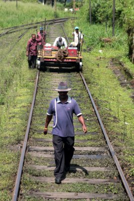 Kandy to Nuwara Eliya rail journey