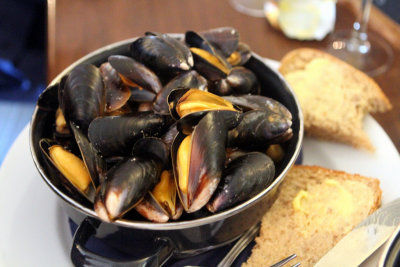 Mussels at the Old Forge