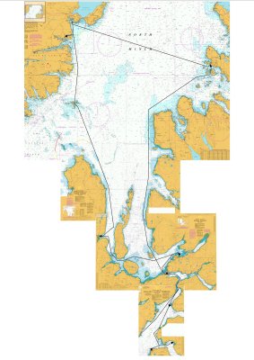 Route of Sleat Odyssey 2012 week 1