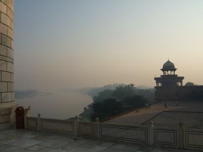 River Jamuna from the Taj Mahal, Agra