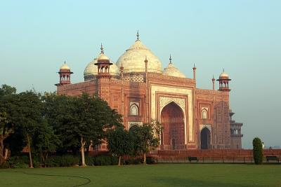 Mosque at the Taj Mahal