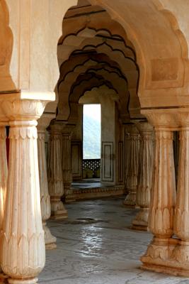 Amber Fort arches