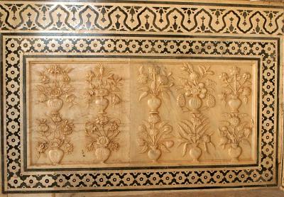 Wall decoration, Amber Fort