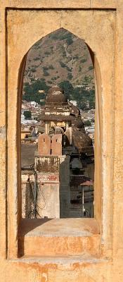 View of Jaipur, from Amber Fort