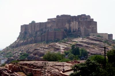 Meherangarh Fort from Jaswant Thanda memorial