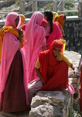 Women coming to wash