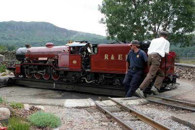 River Mite on the Dalegarth turntable