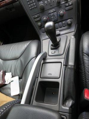 Simple center console, with lots of storage boxes
