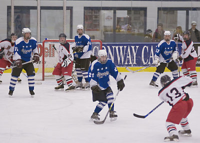 Korobkin fires one towards the net puck above left knee of 27.jpg