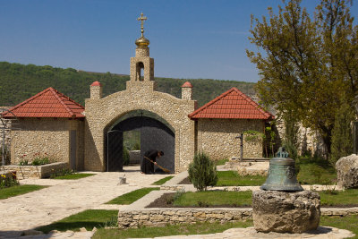 The monastery at Orheiul Vechi