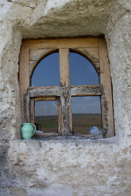Cave church window