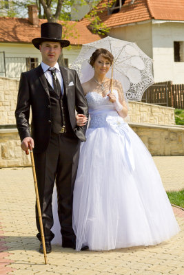 Moldova bride and groom