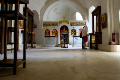Church inside Davit Gareja complex