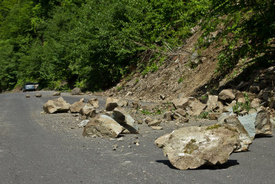 Mountainroads especially during the spring can be dangerous
