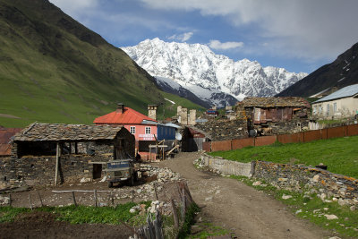 Ushguli - claimed to be the highest permanently inhabited settlement in Europe.