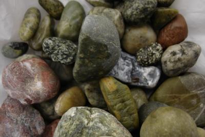 Pebbles at the beach