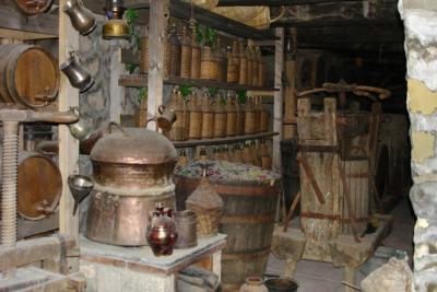 The cellar of Grand Meteoro