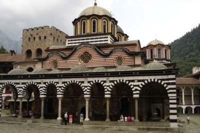 Rila Monastery, the church