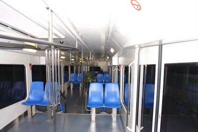 Only passangers in underground funicular
