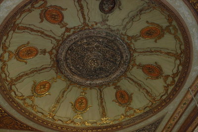 Roof decoration in Topkapi palace