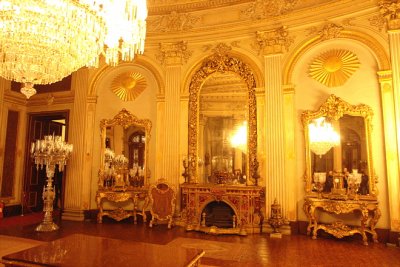 One of the halls in Dolmabahce