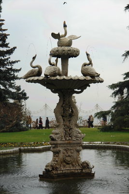 Fountain in Dolmabahce
