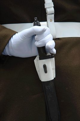 Guardsman closeup in Dolmabahce