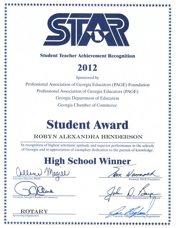 2012 Star Student Award Ali Henderson.jpg