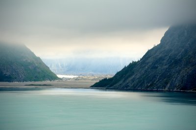 Low Hanging Clouds - Tracy Arm