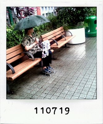 110719 - another lonely rainy day...