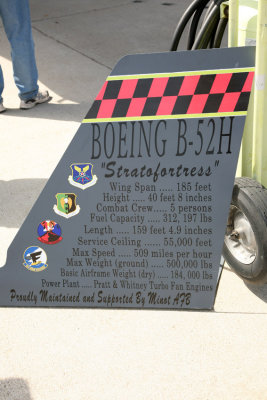 Boeing B52H Specifications