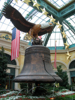 Liberty Bell at the Bellagio