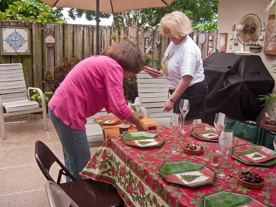 Christmas Mimosa Party, December 17, 2011