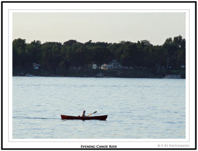 Evening Canoe Ride