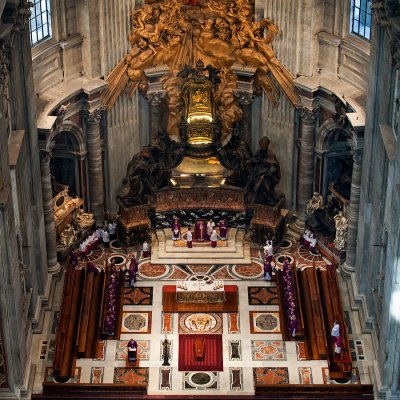 Funeral Ceremony in St Peter Basilica