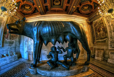 Capitolini museum - Romulus and Remus