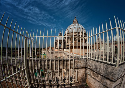 Behind the bars