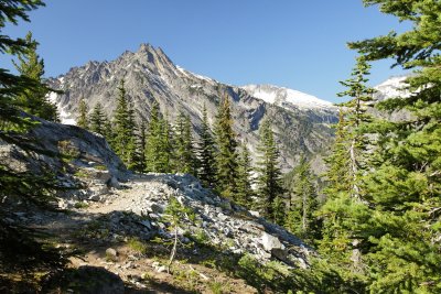 Spade Lake Trail to Waptus Burn Trail on the PTC