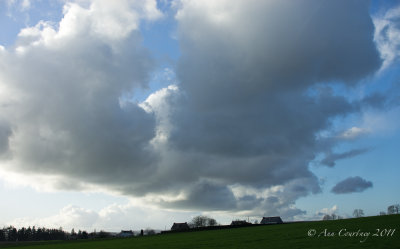 Awesome clouds today