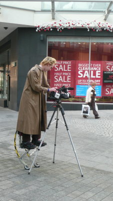 Taller tripod perhaps?