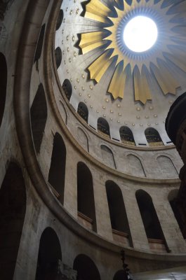 Dome in the Church of the Holy Sepulchre
