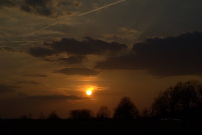 Wrightstown sunset