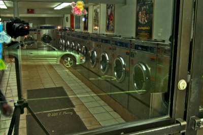 laundromat reflections II