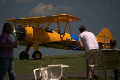 yellow bi-wing